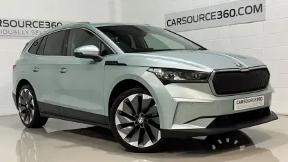 Used Skoda Enyaq iV ecoSuite 131 kW (179 HP) 2022 Silver SUV