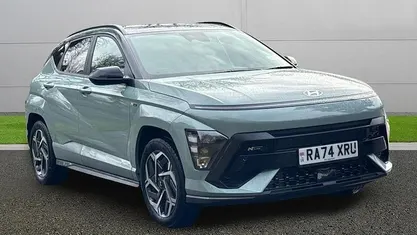 Used Hyundai Kona N Line 129 HP (94 kW) 2025 Green SUV
