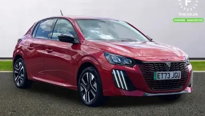 Used Peugeot e-208 Style 100 kW (137 HP) 2023 Red Hatchback