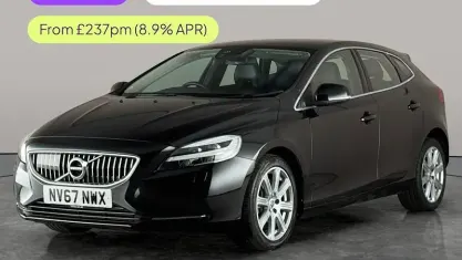 Used Volvo V40 Inscription 152 HP (111 kW) 2018 Black Hatchback