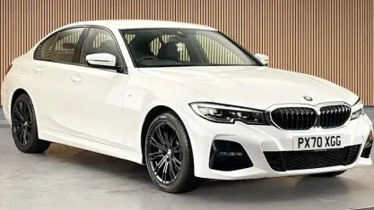 Used BMW 330e M Sport 292 HP (214 kW) 2020 White Sedan
