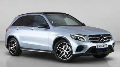 Used Mercedes GLC250 AMG line 204 HP (150 kW) 2016 Silver SUV