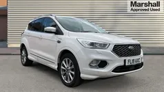 White Used 2019 Ford Kuga Vignale SUV | £16,950 (Fair price)