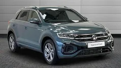 Petrol blue Used 2025 VW T-Roc R-line SUV | £28,990 (Fair price)