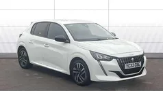 White Used 2022 Peugeot 208 Allure Premium Hatchback | £11,535 (Fair price)
