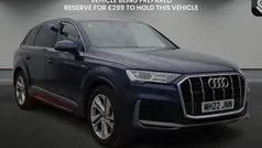 Navarra blue Used 2022 Audi Q7 S-Line SUV | £37,400 (Good price)