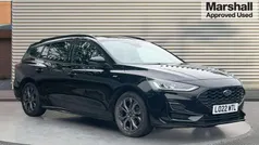 Black Used 2022 Ford Focus ST-Line Estate | £16,250 (Fair price)