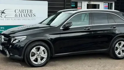 Used Mercedes GLC220 170 HP (125 kW) 2017 Black SUV