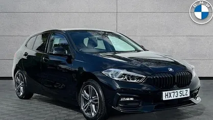 Used BMW 118 Sport Line 136 HP (100 kW) 2023 Black Hatchback