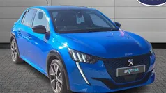 Blue Used 2020 Peugeot e-208 GT-line Hatchback | £10,598 (Fair price)