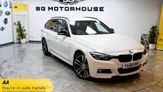White Used 2018 BMW 320 M Sport Estate | £16,895 (Fair price)