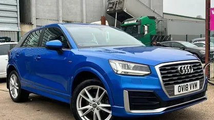Blue Used 2018 Audi Q2 S-Line SUV | £15,800 (Fair price)