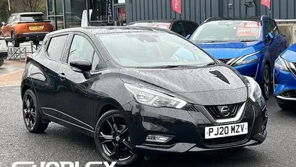 Used Nissan Micra N-TEC 101 HP (74 kW) 2020 Black Hatchback