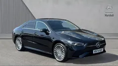 Black Used 2024 Mercedes CLA250e AMG Line Premium Sedan | £30,247 (Fair price)