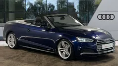 Blue Used 2019 Audi A5 Cabriolet S-Line Cabriolet | £22,999 (Fair price)