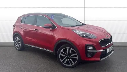 Used Kia Sportage 136 HP (100 kW) 2019 Red SUV