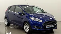 Blue Used 2016 Ford Fiesta Titanium Hatchback | £7,690 (Fair price)