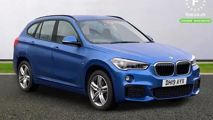 Used BMW X1 M Sport 140 HP (102 kW) 2019 Blue SUV