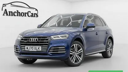 Second-hand Audi Q5 Competition 367 CP (269 kW) 2020 Albastru SUV