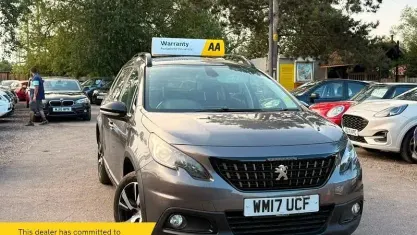 Used Peugeot 2008 GT-line 110 HP (80 kW) 2017 Grey SUV