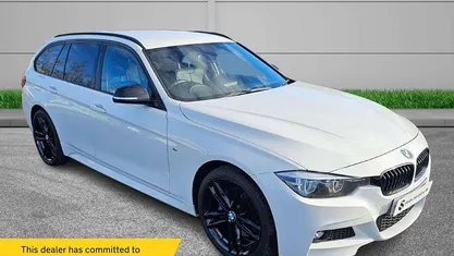 Used BMW 320 M Sport 190 HP (139 kW) 2018 White Estate