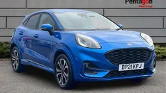 Blue Used 2021 Ford Puma Gen-E ST-Line SUV | £12,899 (Fair price)
