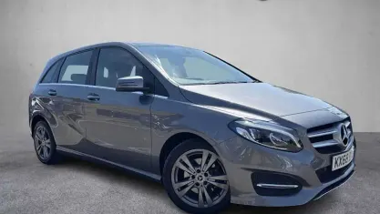 Used Mercedes B180 Exclusive 122 HP (89 kW) 2019 Grey Hatchback