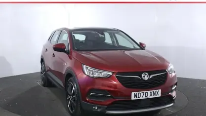 Used Vauxhall Grandland X Elite 131 HP (96 kW) 2021 Red SUV