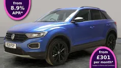 Blue Used 2021 VW T-Roc Black Edition SUV | £20,928 (Fair price)