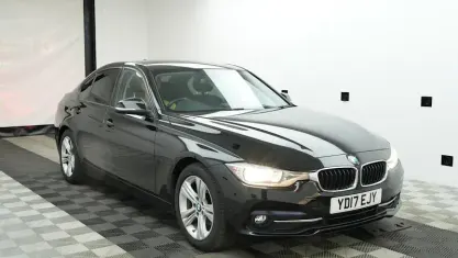 Used BMW 318 Sport Line 136 HP (100 kW) 2017 Black Sedan