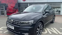 Black Used 2017 VW Tiguan R-line SUV | £20,888 (Fair price)