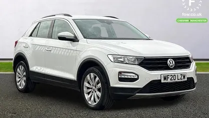 White Used 2020 VW T-Roc SE SUV | £14,899 (Fair price)