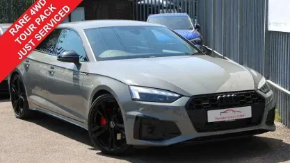 Used Audi A5 Sportback Black Edition 265 HP (194 kW) 2022 Grey Hatchback