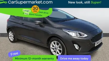 Używany Ford Fiesta Zetec 101 KM (74 kW) 2019 Szary Hatchback