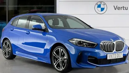 Used BMW 118 M Sport 136 HP (100 kW) 2023 Blue Hatchback