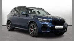 Blue Used 2021 BMW X5 M Sport SUV | £46,000 (Fair price)