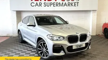 Used BMW X4 M Sport 190 HP (139 kW) 2019 Silver SUV