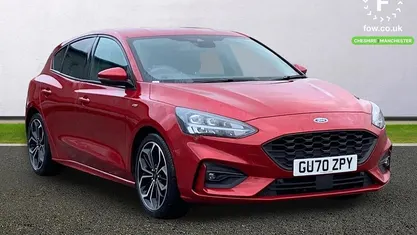 Red Used 2020 Ford Focus ST-Line X Hatchback | £12,899 (Good price)