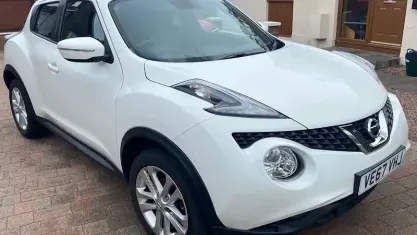 Used Nissan Juke N-Connecta 116 HP (85 kW) 2017 White SUV