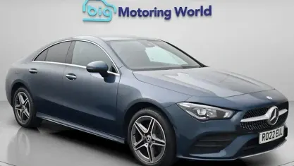 Used Mercedes E250 AMG line 218 HP (160 kW) 2022 Blue Sedan