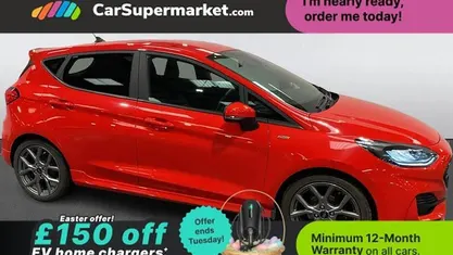 Used Ford Fiesta ST-Line 101 HP (74 kW) 2022 Red Hatchback