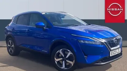 Used Nissan Qashqai N-Connecta 190 HP (139 kW) 2023 Blue SUV