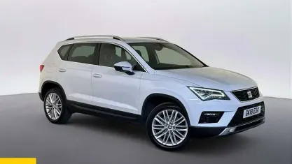Used Seat Ateca XCELLENCE 150 HP (110 kW) 2018 White SUV