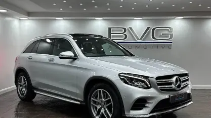 Begagnad Mercedes GLC220 AMG Line Premium 170 HK (125 kW) 2017 Silver Kombi