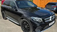Black Used 2018 Mercedes GLC220 AMG Line Premium Estate | £21,399 (Fair price)