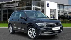 Black Used 2021 VW Tiguan Life SUV | £20,491 (Fair price)