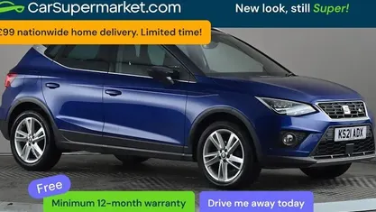 Used Seat Arona FR 110 HP (80 kW) 2021 Blue SUV