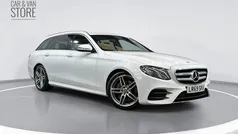 White Used 2019 Mercedes E220 AMG line Estate | £20,399 (Fair price)