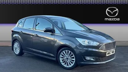 Grey Used 2018 Ford C-MAX Titanium MPV | £7,148 (Fair price)