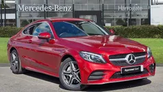 Red Used 2020 Mercedes C300 AMG Line Premium Coupe | £24,900 (A bit pricey)